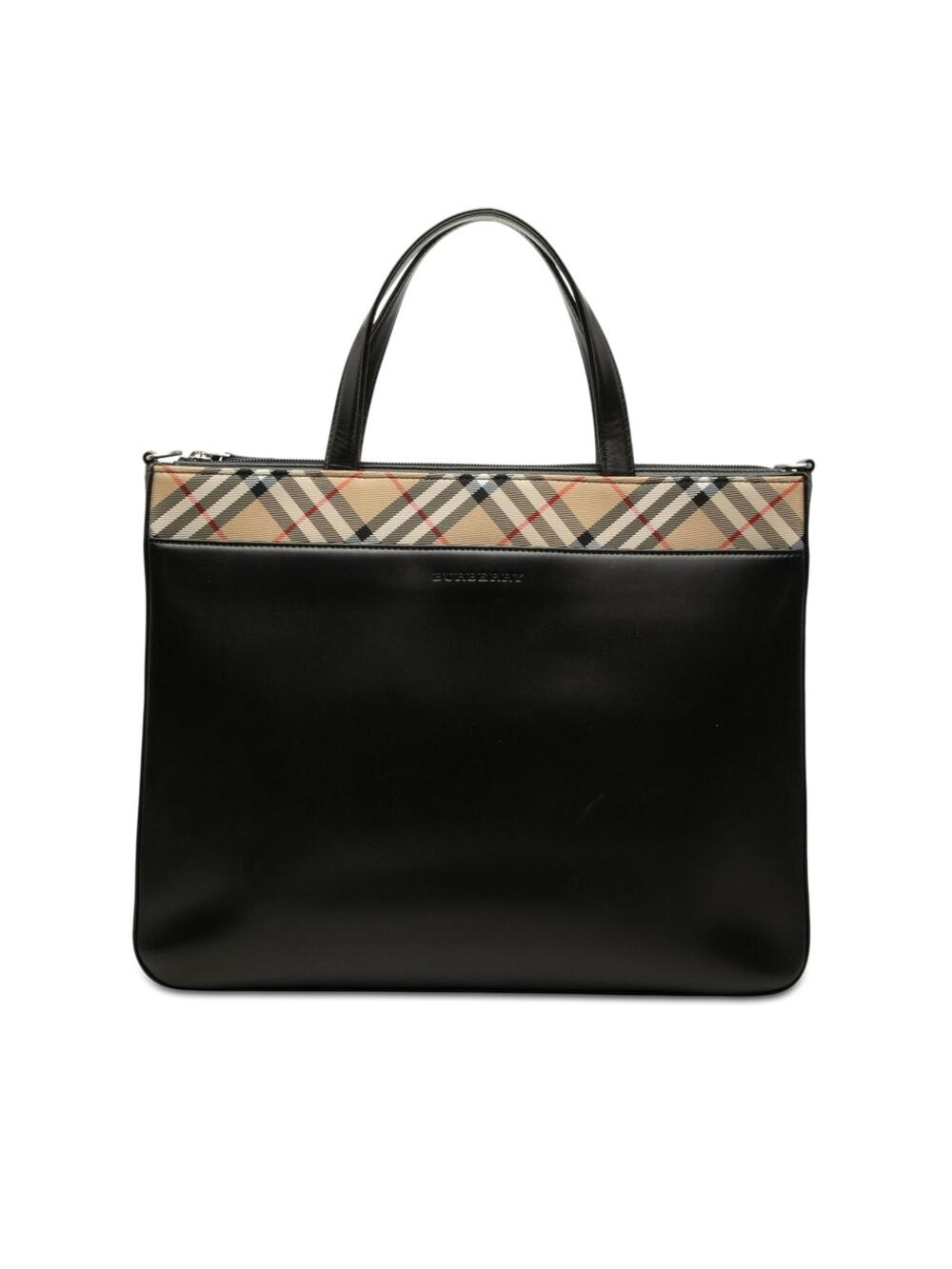 Burberry Nova Check Canvas Trimmed #329232B41B